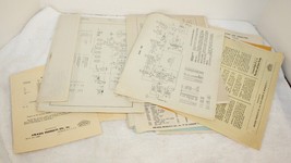 Vintage Lot of Air King Radio Schematics ~ 884, 1200, 1400, 52-54 Etc ~ 1930&#39;s - £39.49 GBP