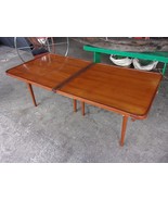 VINTAGE CUSTOM MADE 100% TEAK NAUTICAL YACHT  BOAT FOLDING TABLE - $1,945.09 CAD