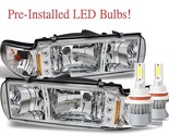 GEORGIE BOY LANDAU 2003 2004 2005 LED CHROME HEADLIGHTS HEAD LIGHTS LAMP... - $382.80 CAD