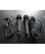 2 Optimus Dynamic Microphone #33-3018 500 ohms Corded - TESTED WORKING! - $20.78