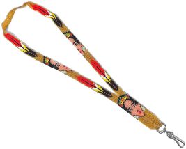 Mia Jewel Shop Frida Inspired Seed Bead Lanyard Tribal Strap Key Holder Metal Cl - £15.68 GBP