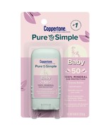 Coppertone Pure &amp; Simple Baby SPF 50 100% Mineral Sun Protection Sunscre... - $13.64 CAD