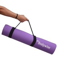 Bodywise 6mm Thick TPE Yoga Mat (600 mm x 1800 mm x 6 mm) free shipping - £48.76 GBP
