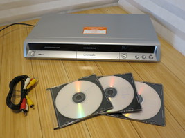 Panasonic  DMR-ES-15 DVD Recorder with AV Cables &amp; (3) Blank DVD-R Discs - $116.51