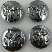 Dodge RAM Rim Wheel Center Cap Set of 4 Chrome 2-1/4 inch OEM B01B21033 - $53.99