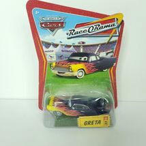 2009 Mattel Disney Pixar Cars #81 Greta Race O Rama Bent Card NEW - $21.32 CAD