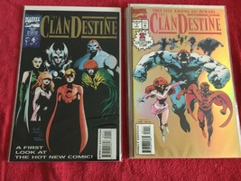 ClanDestine - Marvel 1990s Comics Lot with Duplicates - £18.66 GBP