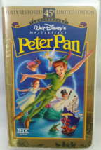 VHS Peter Pan - 45th Anniversary Limited Edition  (VHS, 1998, Walt Disney) - £8.68 GBP