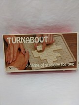 Turnabout A Game Of Strategy For Two Board Game Complete - $13.37