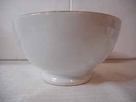 Modern Round Flower Pot Bowl Shape Botanical Floral Design Ceramic 3&quot; Tall - £11.86 GBP