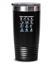 20 oz Tumbler Stainless Steel Insulated  Funny Scuba Hand Signals Swimmer  - £27.93 GBP