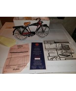 Vintage 1990 Schwinn Black Phantom XONEX 1:6 Scale Die-Cast Model w/Orig... - $97.83