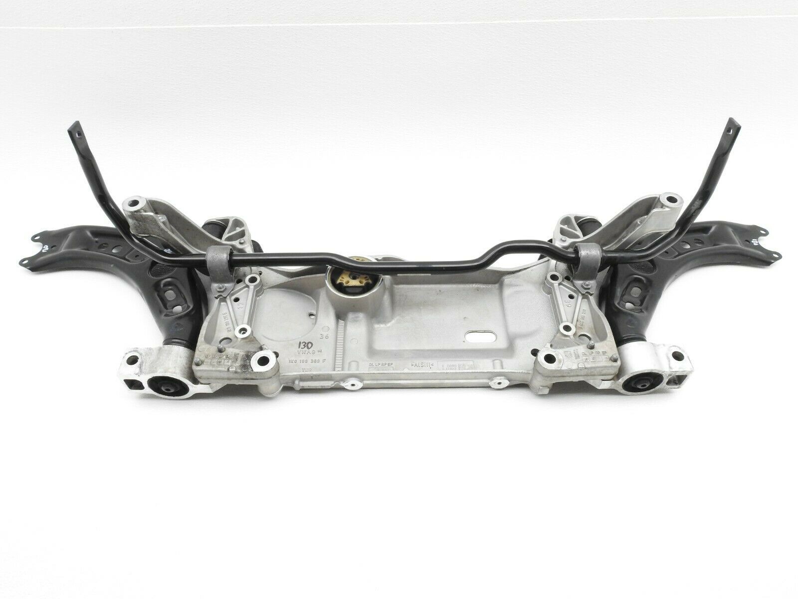09-16 Vw Eos 2.0T Tsi Front Lower Subframe Engine Cradle Control Arms Assy -130 - $356.40