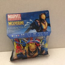 New Marvel Wolverine Character Bandz Elastic Bracelets - 20 Pack - $167.49 MXN
