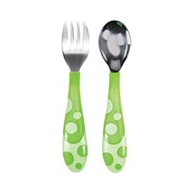 Munchkin 011404 Spoon and Fork Set for Infants (Color May Vary)  - $10.00