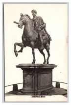 RPPC Equestrian Statue of Marcus Aurelius Rome Italy UNP Postcard Q24 - £3.13 GBP