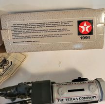 Ertl Texaco Horse & Tanker Metal Diecast Coin Bank with Key in Original Box image 8