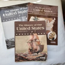 Abeka The History of Our United States, Textbook, Quiz/test Key, Geography Maps - £18.59 GBP