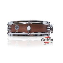 Piccolo Snare Drum 13&quot; x 3.5&quot; by GRIFFIN - 100% Poplar Wood Shell with Black Hic - £35.51 GBP