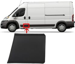 for RAM PROMASTER 2019-2025 Left Driver Side Trim MOLDING Cover Black B ... - $40.99