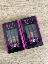 2 xTattoo Junkee Mini Lip Set - Each set includes 3 matte lipsticks NEW ... - $24.49