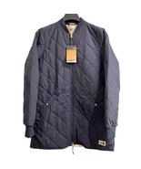 The North Face Jacket Womens L Blue Cuchillo Parka Aviator Quilted Coat ... - $123.17 CAD