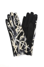  Geometric Multicolor Embroidered Smart Touchgloves - $23.75