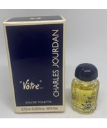 Vôtre by Charles Jourdan Parfum Perfume Miniature Parfum Profumo Mini Mi... - $357.88 MXN