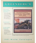Greenberg Book Publishing Company Winter Product Train Brochure Catalogu... - $92.01 MXN