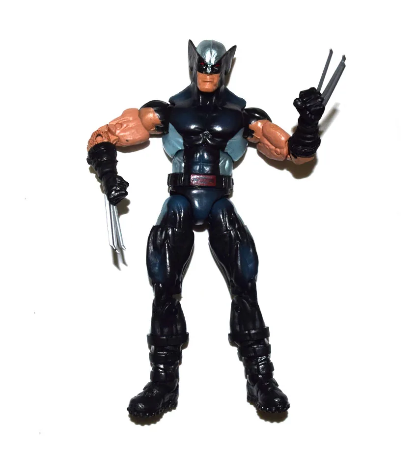 Marvel legends comic super hero x force wolverin gray suit 6 action figure thumb200