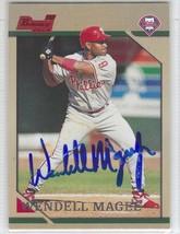 Wendell Magee Auto - Signed Autograph 1996 Bowman #226 ROOKIE CARD RC - Phillies - £2.34 GBP