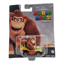 Hot Wheels Super Mario Bros. Movie Nintendo Donkey Kong DieCast Mattel T... - £13.33 GBP