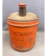 Vintage Densco Brite All Purpose Clear S.A.E. 40 Oil Can 5 Gallon Wooden... - €106,65 EUR
