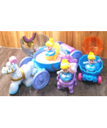 Lot Disney Fisher Price Little People Cinderella Carriage Lights &amp; Sound... - $470.22 MXN