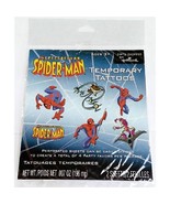 The Spectacular Spider-Man Temporary Tattoos Birthday Party Favors NEW - $65.65 MXN