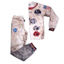Fusion Clothing Unisex Apollo 11 Sweatsuit Small Astronaut Costume Cosplay - £91.90 GBP