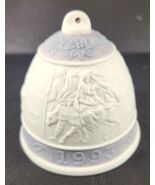 2 Christmas Bells LLADRO Porcelain Jesus Mary Joseph Angels M 16010 &amp; 16139 - $363.02 MXN