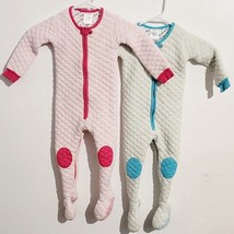 Baby DeeDee Bundle of Sleepsie Quilted One Piece Zip Pajamas 18-24M - £31.27 GBP