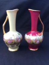 Antique porcelain. 2 vases Royal Vienna Austria . beehive mark - £164.78 GBP