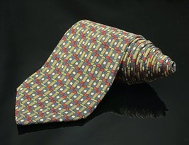 Jerry Garcia Brown &quot;Birdland&quot;  Multi Color Tie - £7.52 GBP