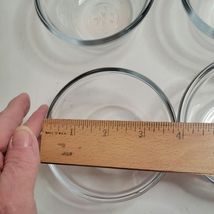8 New Anchor Hocking 6 Oz Dessert Dishes with Plastic Lids image 8