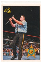 1990 WWF Classic Games &quot;Big Boss Man&quot; Trading Card (Mint) {4064} - £3.90 GBP