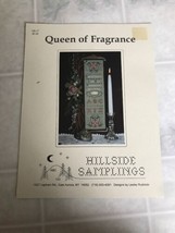 Queen of Fragrance Cross Stitch Needlework Pattern Hillside Samplings HS-17 - $10.34
