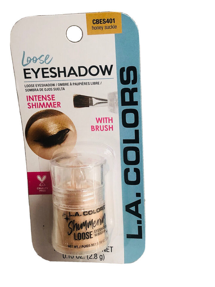 L.A.Colors Loose Eyeshadow Intense Shimmer With Brush CBES401Honey Suckl... - $12.75