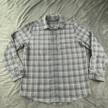 Free Country Men’s Shirt Size L Plaid Long Sleeve - $254.05 MXN