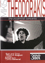 Mikis Theodorakis - The essential concerts ΘΕΟΔΩΡΑΚΗΣ ΜΙΚΗΣ 3DVD NEW BOX SET/PAL - £27.94 GBP