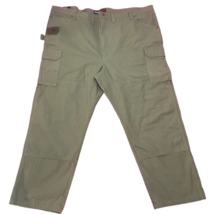 Wrangler Riggs Workwear RANGER Mens Relaxed Fit TAN Khakis Size 54x30 NEW w/ Tag - £35.43 GBP