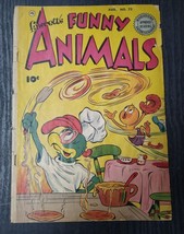 FUNNY ANIMALS #72 [1951 GD] PANCAKES COVER!   FAWCETT COMICS - $26.90