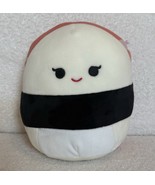 Squishmallows Solenn Salmon Nigiri Sushi Plushie 7” Orange Black Soft Plush - $292.15 MXN