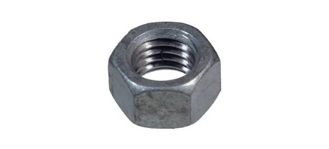 Coarse Galvanized Hex Nuts 3/8&quot;-16 - $25.14